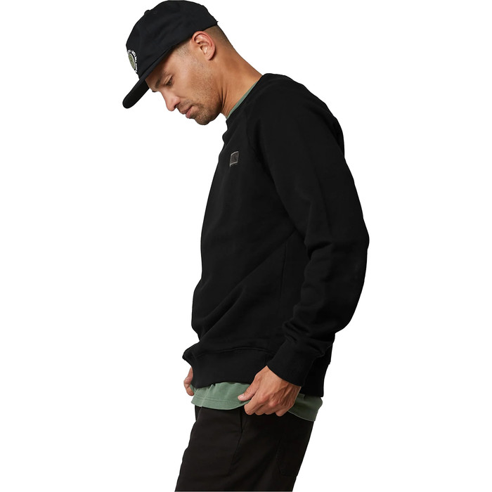 2024 Mystic Mens Mayhem Crew Sweater 35104.230052 - Black